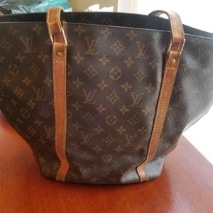 Vintage Louis Vuitton Sac Shopping Tote